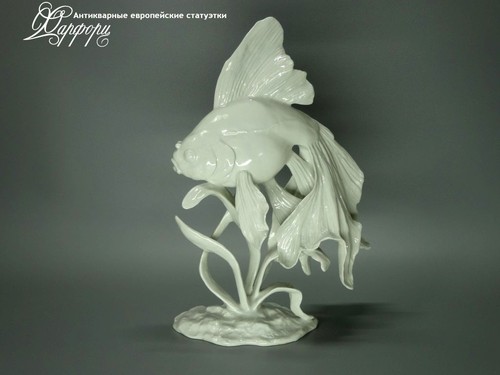 Купить фарфоровые статуэтки Rosenthal, Золотая рыбка, Германия